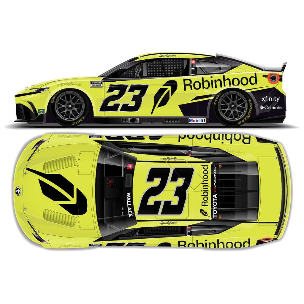 Bubba Wallace Robinhood 1:24 Standard 2026 Diecast Car #23  NASCAR