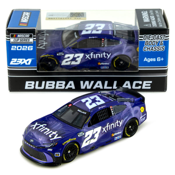 Bubba Wallace Xfinity 1:64 2026 Diecast Car #23 NASCAR
