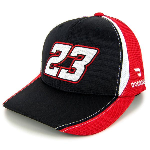Bubba Wallace Performance #23 Hat Black/Red NASCAR