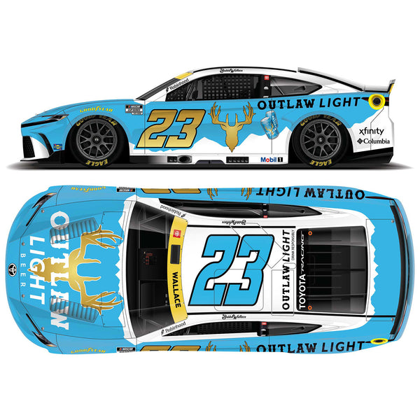 Bubba Wallace ELITE Outlaw Light 1:24 2026 Diecast Car #23 NASCAR
