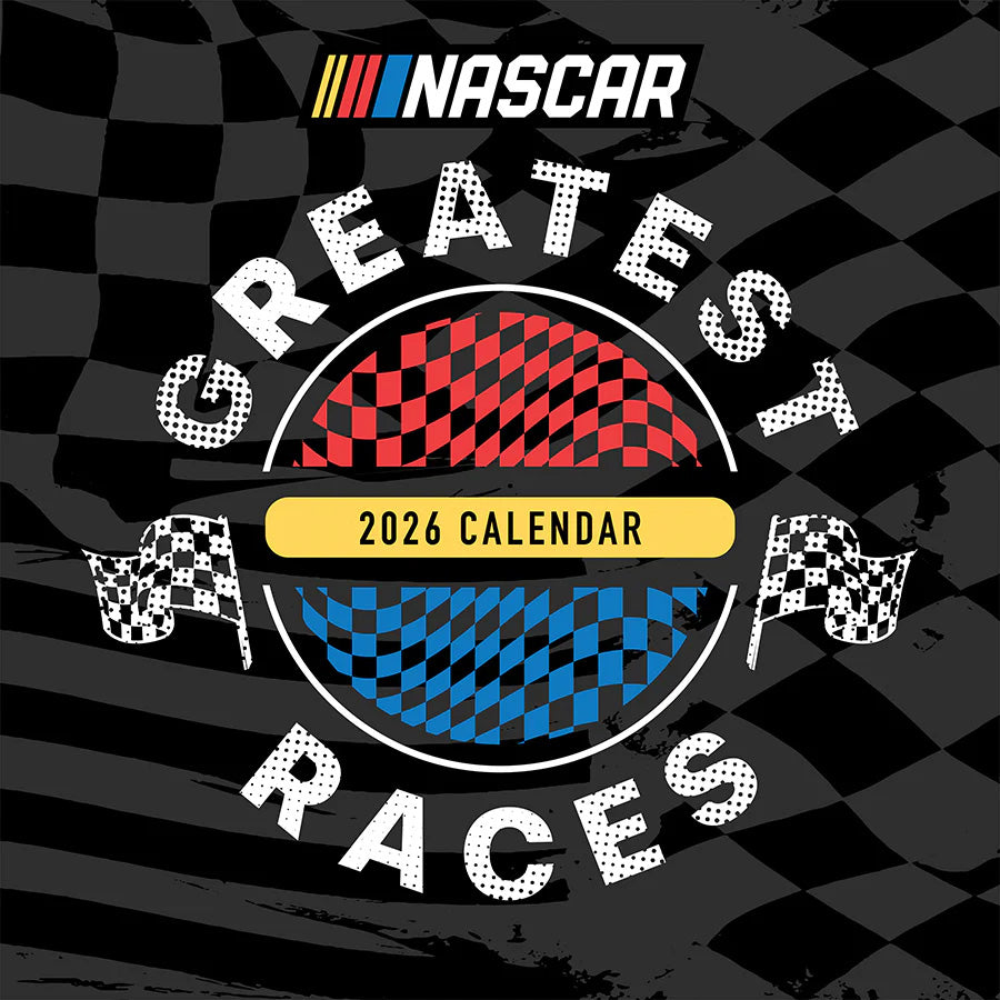 NASCAR Best Races 2026 Wall Calendar