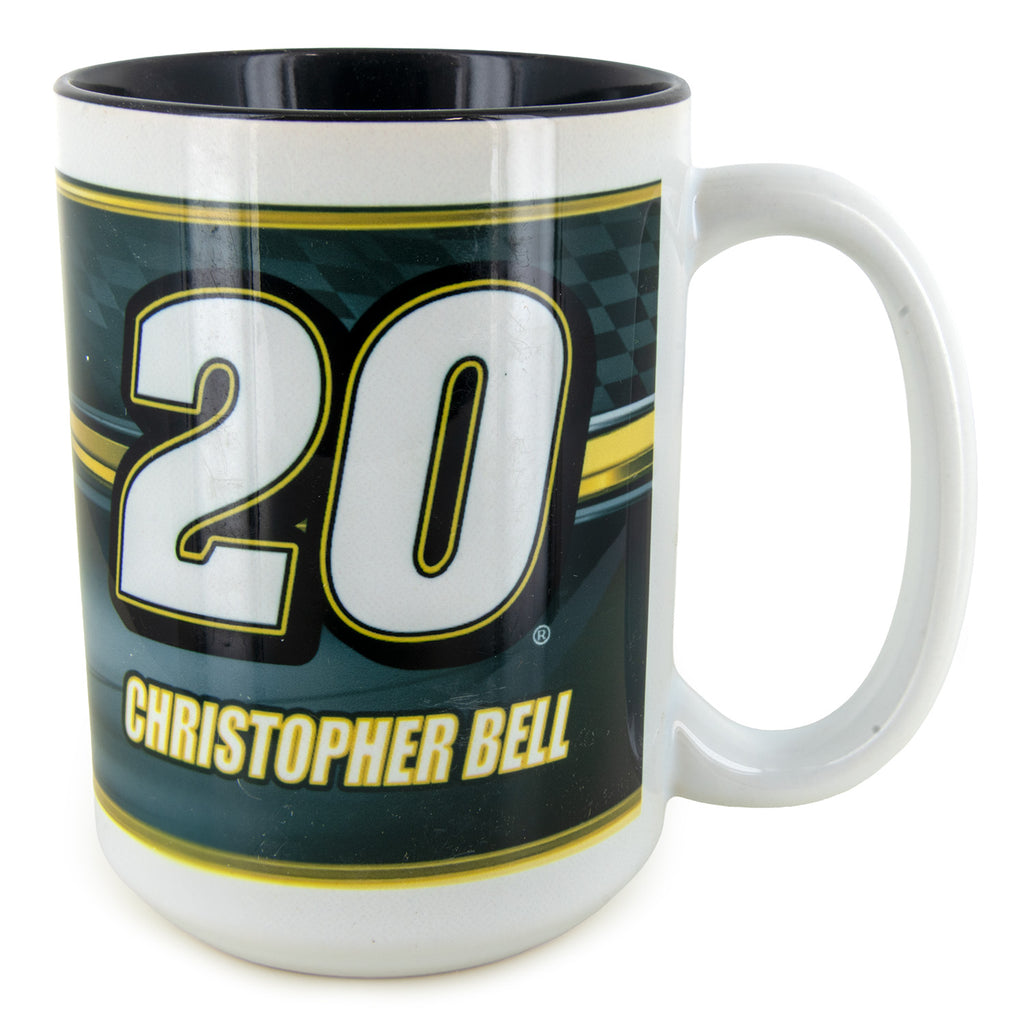 Christopher Bell 2025 DeWalt #20 Coffee Mug 15oz With Color Interior