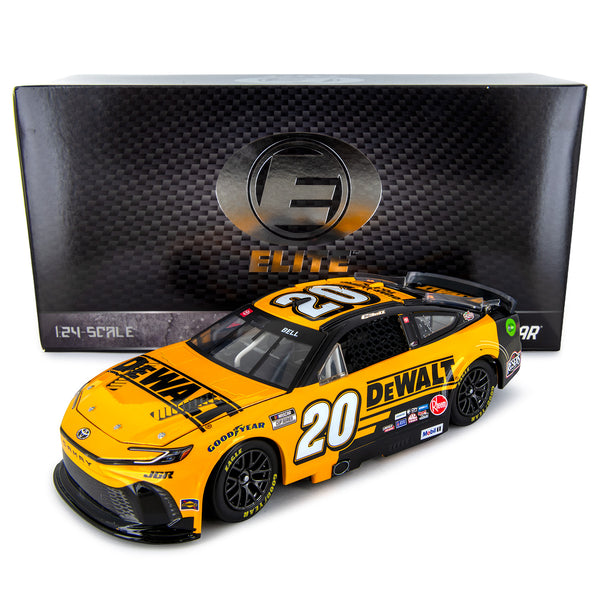 Christopher Bell ELITE DeWalt 1:24 2025 Diecast Car #20 NASCAR