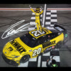 Christopher Bell Autographed Atlanta Race Win 1:24 Standard 2025 Diecast Car Dewalt #20 NASCAR