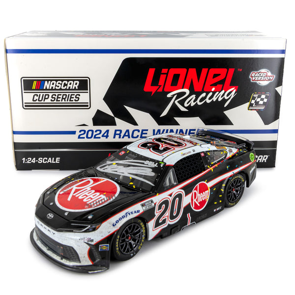 Christopher Bell Autographed Phoenix Race Win 1:24 Standard 2024 Diecast Car Rheem #20 NASCAR