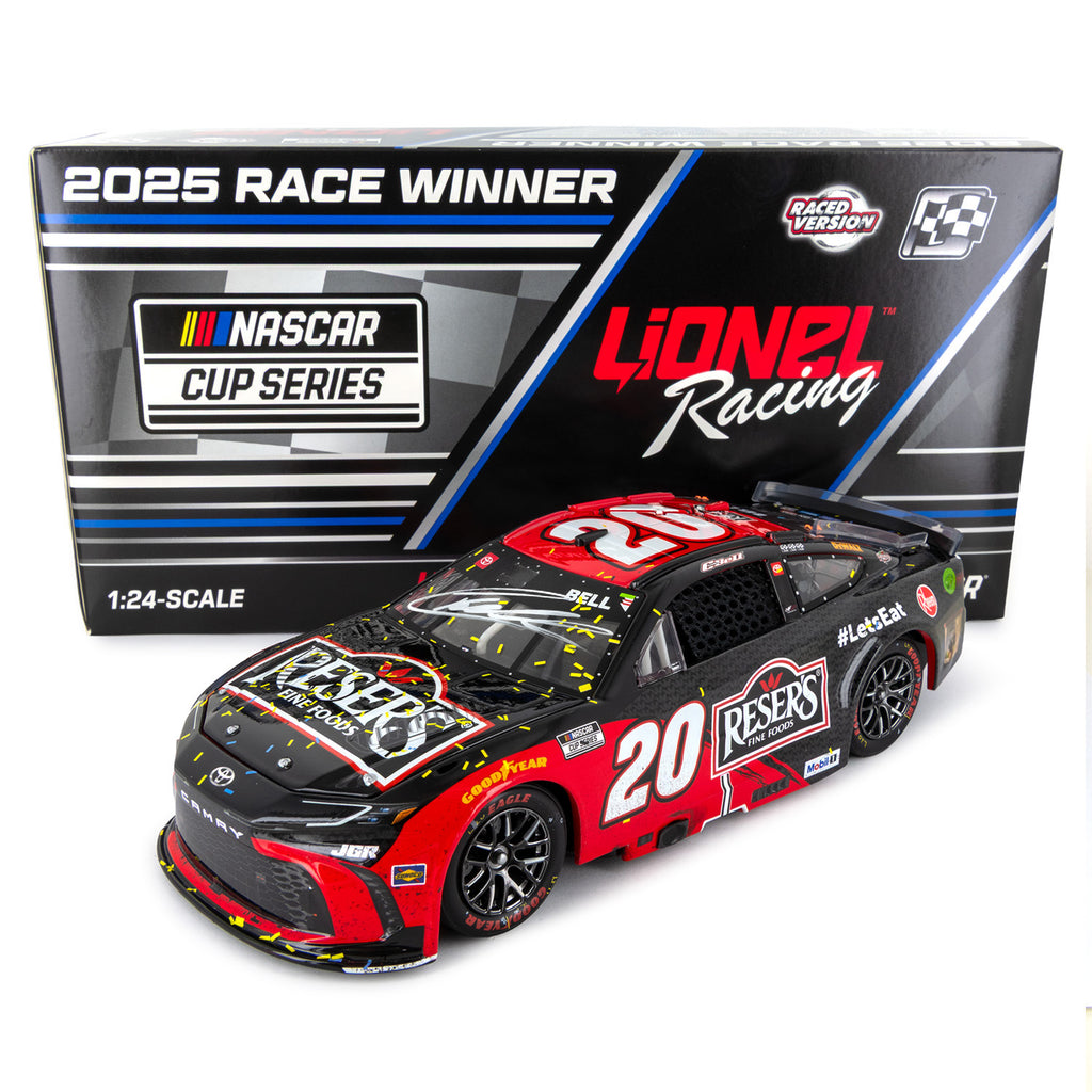 Christopher Bell Autographed Phoenix Race Win 1:24 Standard 2025 Diecast Car Reser's #20 NASCAR