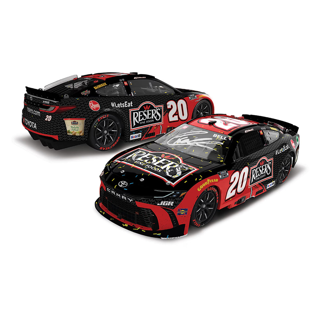 Christopher Bell Autographed Phoenix Race Win 1:24 Standard 2025 Diecast Car Reser's #20 NASCAR
