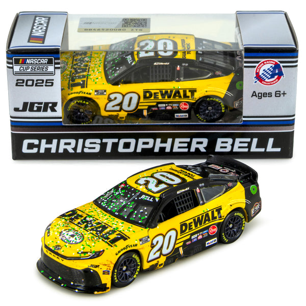 Christopher Bell COTA Race Win 1:64 Standard 2025 Diecast Car Dewalt #20 NASCAR