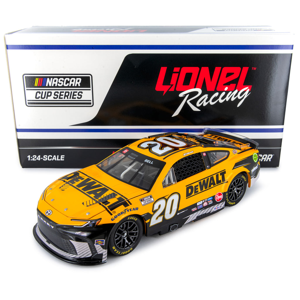 Christopher Bell DeWalt 1:24 Standard 2024 Diecast Car #20 NASCAR