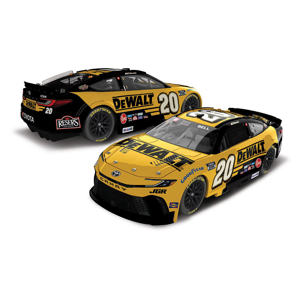 Christopher Bell DeWalt 1:64 Standard 2025 Diecast Car #20 NASCAR