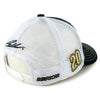 Christopher Bell 2025 DeWalt Sponsor Mesh Hat Black/White #20 NASCAR