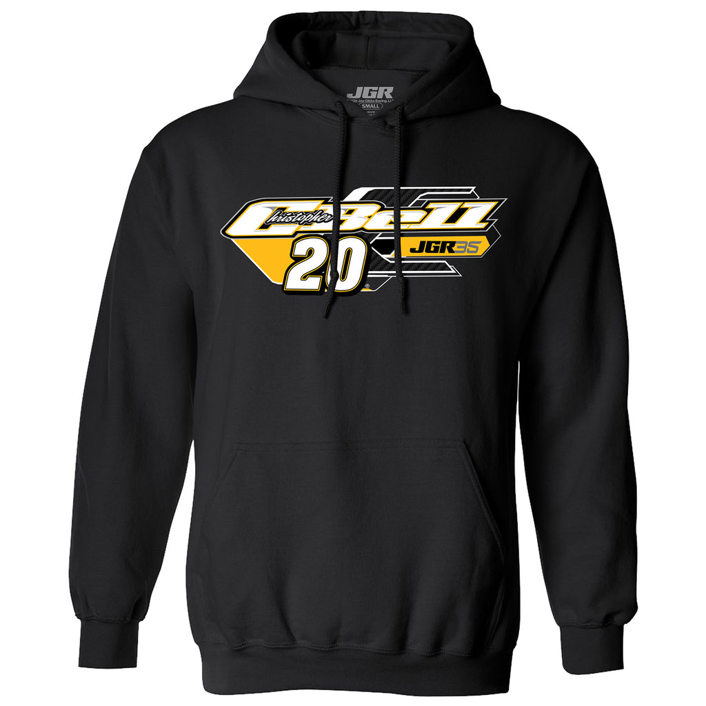 Christopher Bell 2026 DeWalt Black 2-Spot Hoodie #20 NASCAR