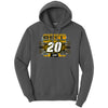 Christopher Bell 2025 DeWalt Charcoal 2-Spot Hoodie Sweatshirt Gray #20 NASCAR