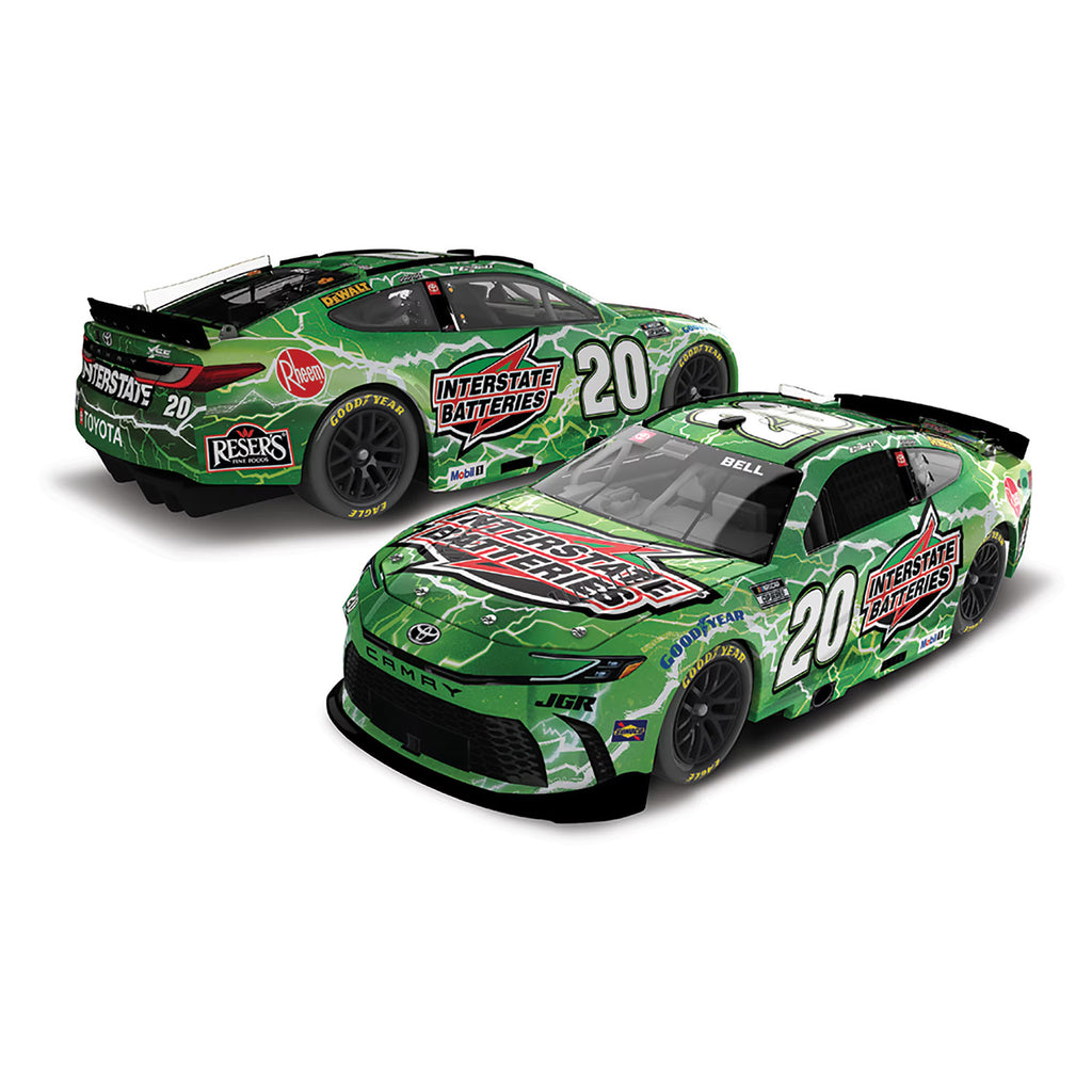 Christopher Bell ELITE Interstate Batteries 1:24 2025 Diecast Car #20 NASCAR