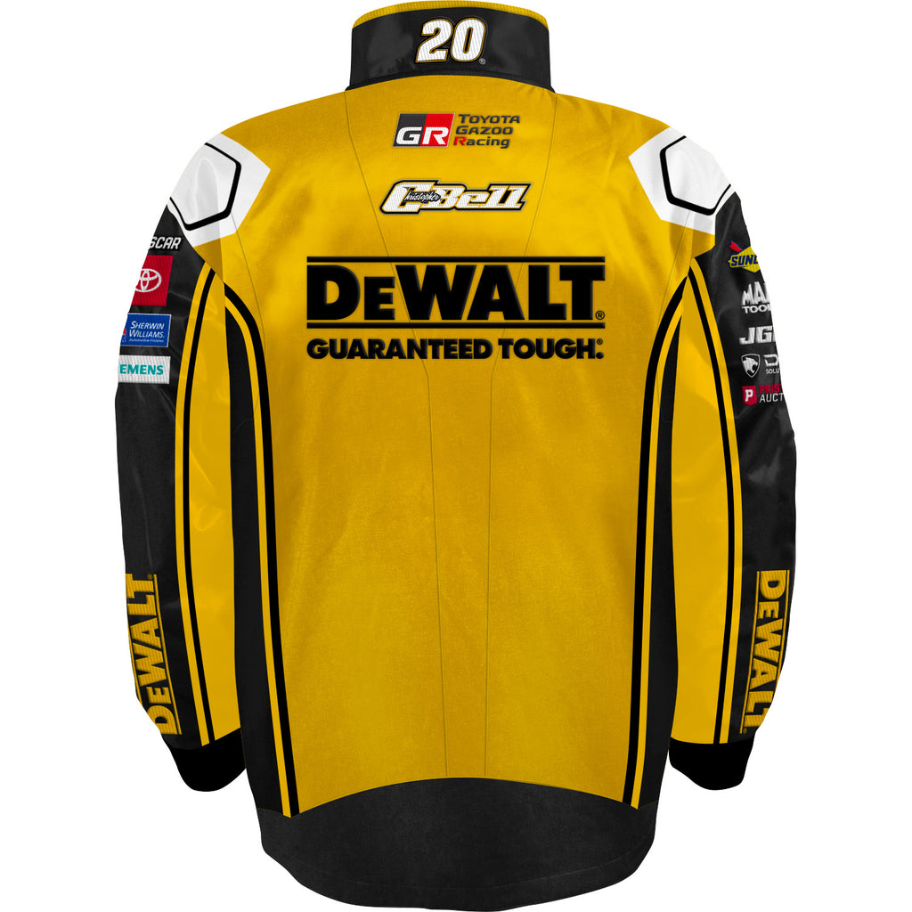 Christopher Bell 2025 DeWalt Uniform Pit Outerwear Jacket #20 NASCAR
