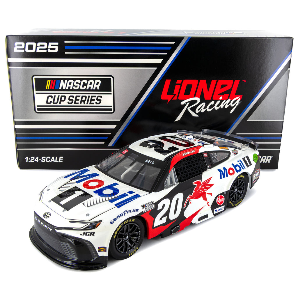 Christopher Bell Mobil 1 1:24 Standard 2025 Diecast Car #20 NASCAR