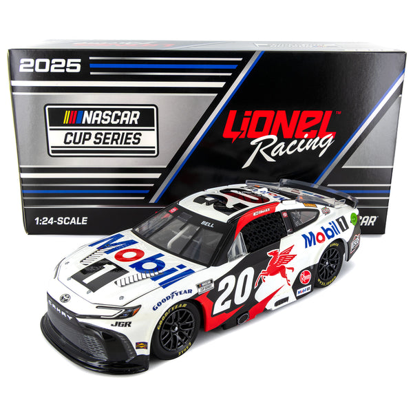 Christopher Bell Mobil 1 1:24 Standard 2025 Diecast Car #20 NASCAR