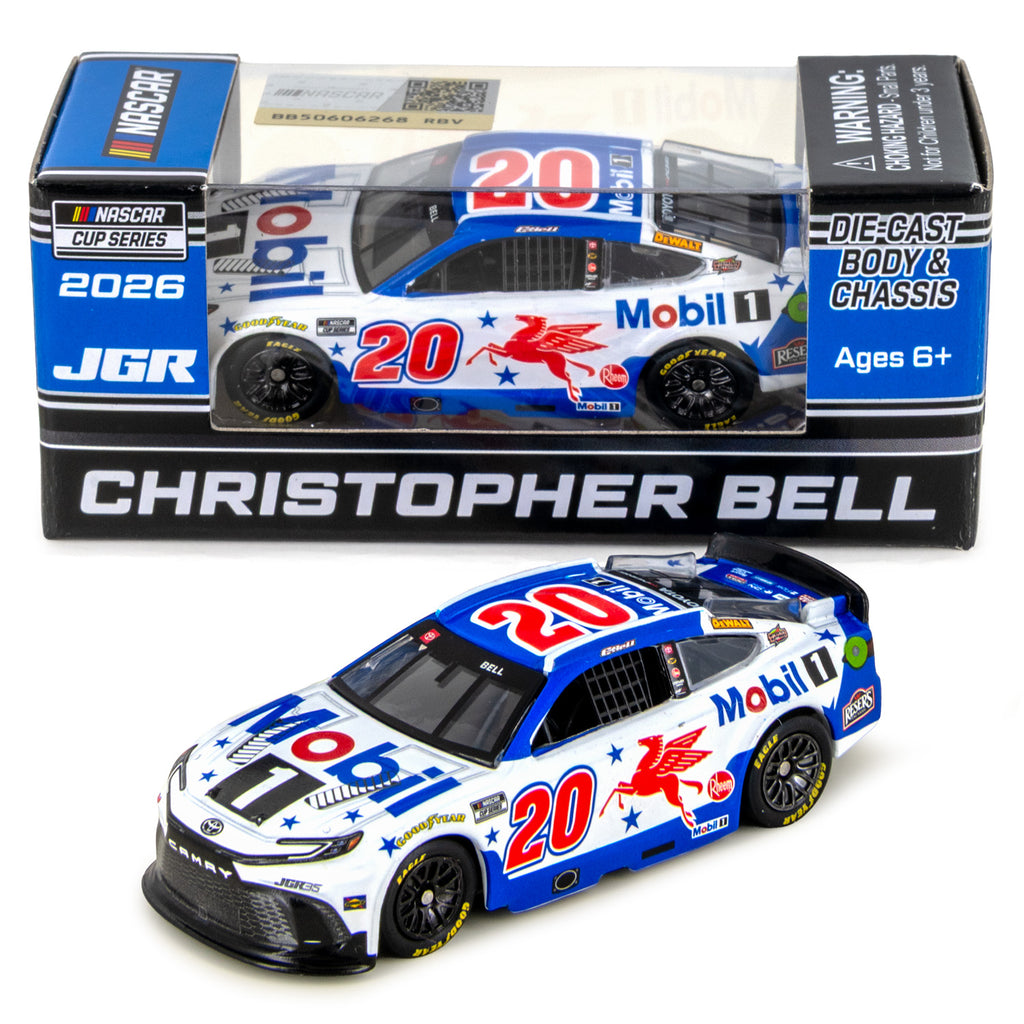 Christopher Bell Mobil 1 1:64 2026 Diecast Car #20 NASCAR