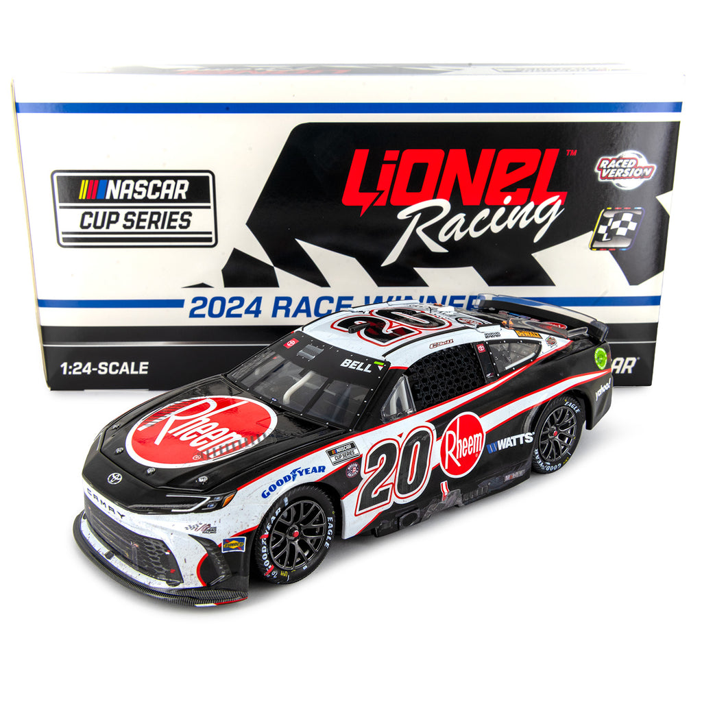 Christopher Bell New Hampshire Race Win 1:24 Standard 2024 Diecast Car Rheem #20 NASCAR