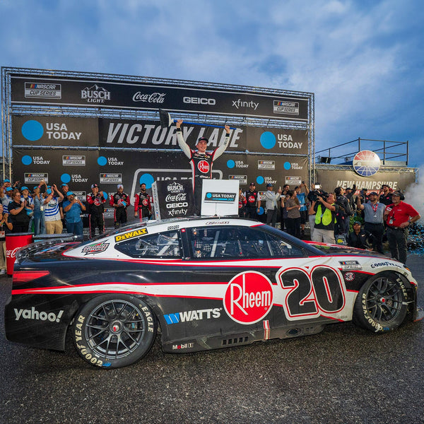 Christopher Bell New Hampshire Race Win 1:64 Standard 2024 Diecast Car Rheem #20 NASCAR