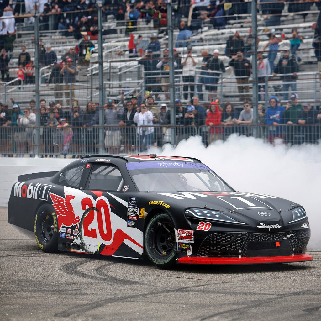 Christopher Bell New Hampshire Xfinity Series Race Win 1:24 Standard 2024 Diecast Car Mobil 1 #20 NASCAR