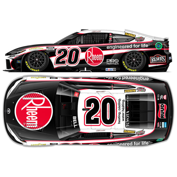 Christopher Bell Rheem 1:24 Color Chrome 2026 Diecast Car #20 NASCAR