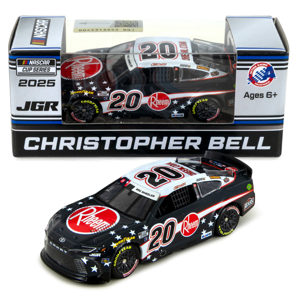 Christopher Bell Rheem Salutes 1:64 Standard 2025 Diecast Car #20 NASCAR