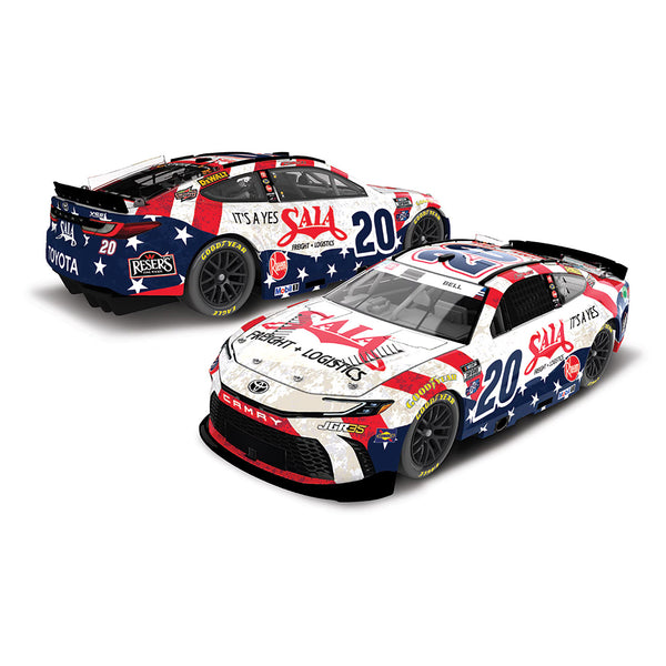 Christopher Bell SAIA Patriotic 1:64 2026 Diecast Car #20 NASCAR