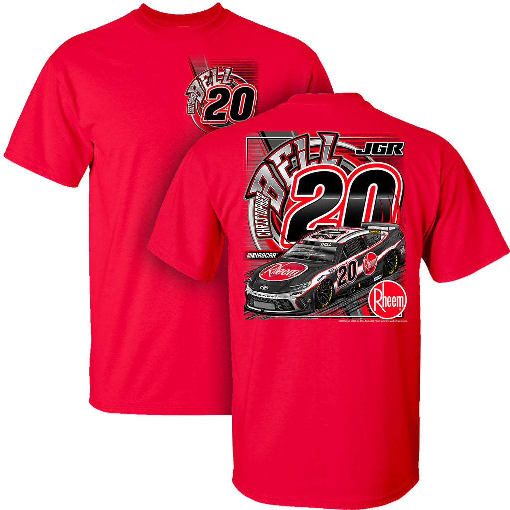 Christopher Bell 2025 Rheem Red 2-Spot T-Shirt #20 NASCAR