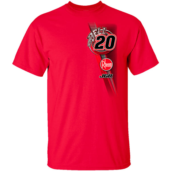 Christopher Bell 2025 Rheem Red 2-Spot T-Shirt #20 NASCAR