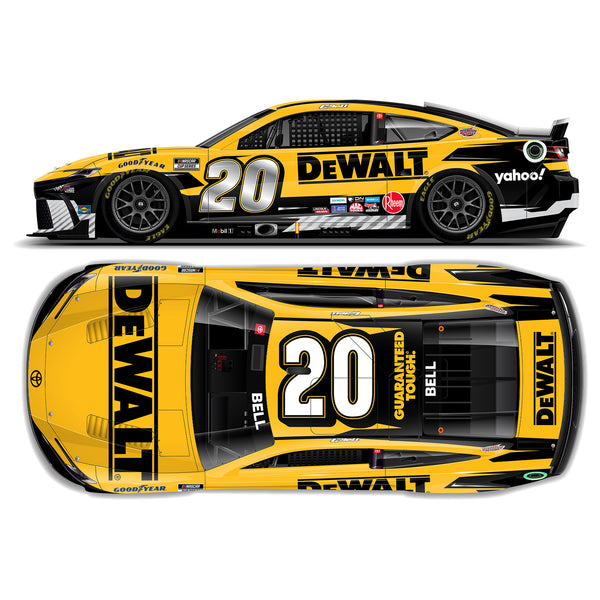 Christopher Bell DeWalt 1:64 Standard 2024 Diecast Car #20 NASCAR