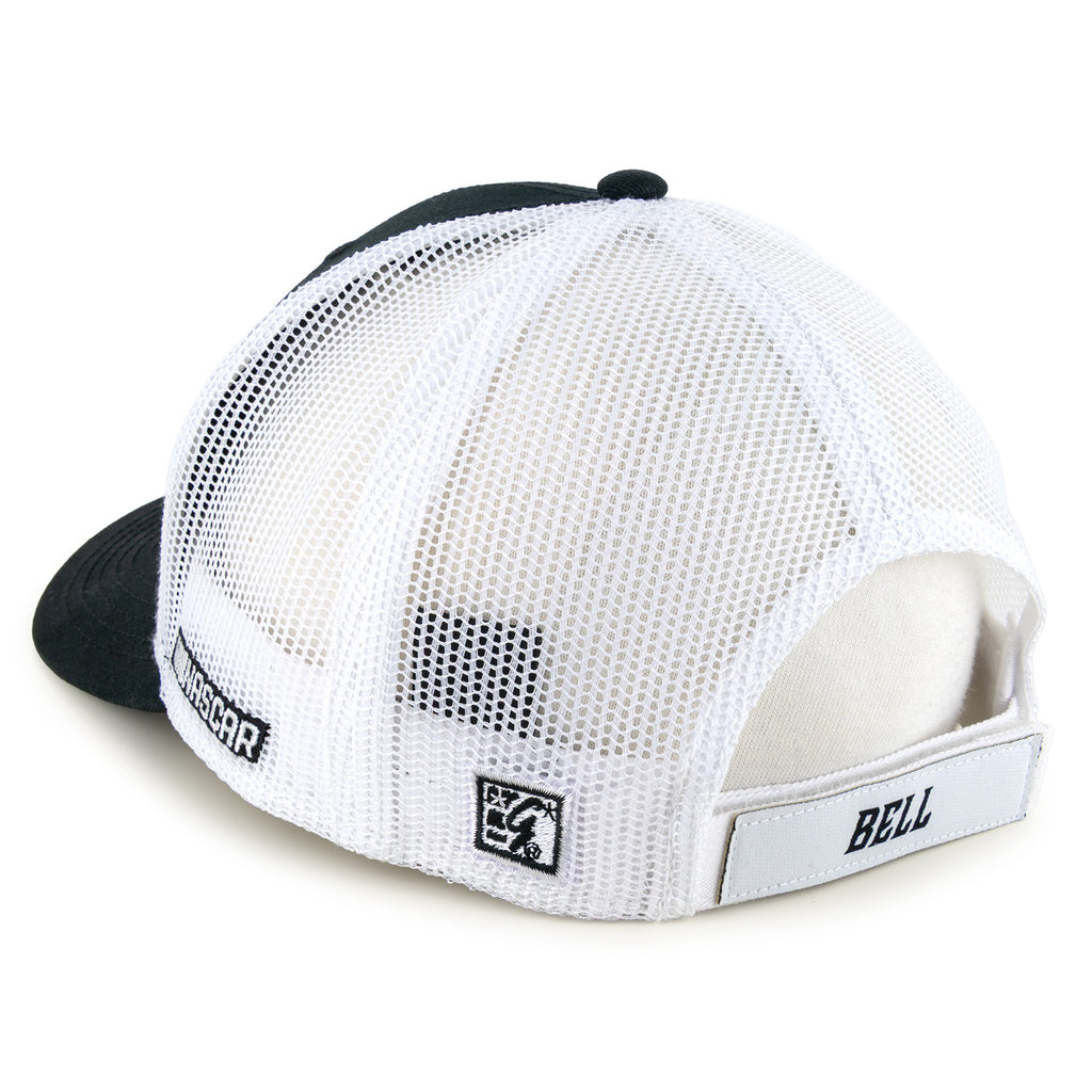 Christopher Bell 2026 Big Number #20 Mesh NASCAR Hat Exclusive Black/White