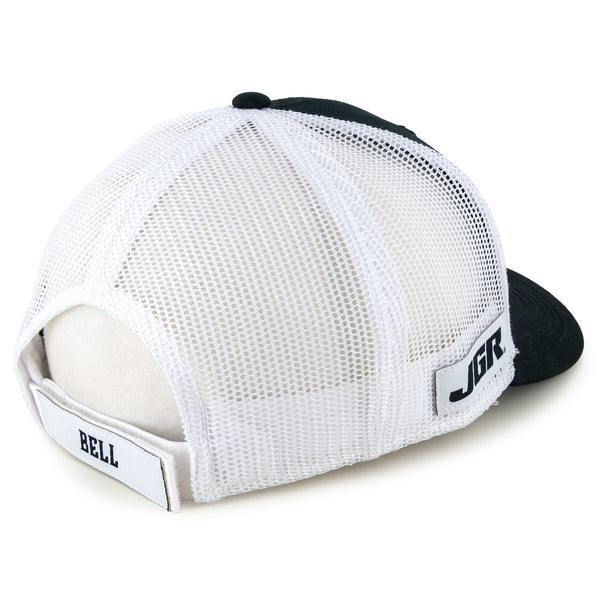 Christopher Bell 2026 Big Number #20 Mesh NASCAR Hat Exclusive Black/White