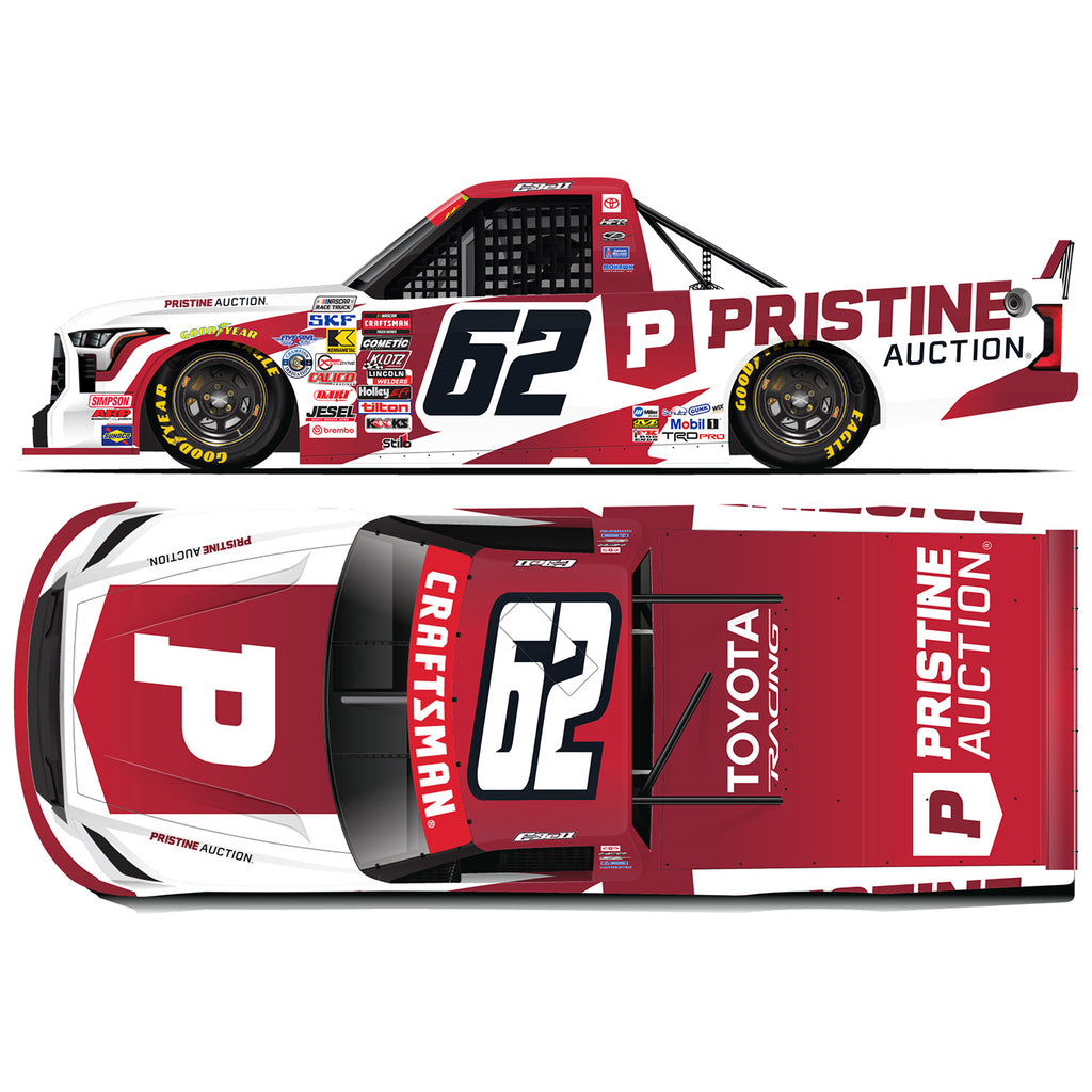 Christopher Bell Pristine Auction 1:24 Standard 2026 Diecast Truck Series #62 NASCAR