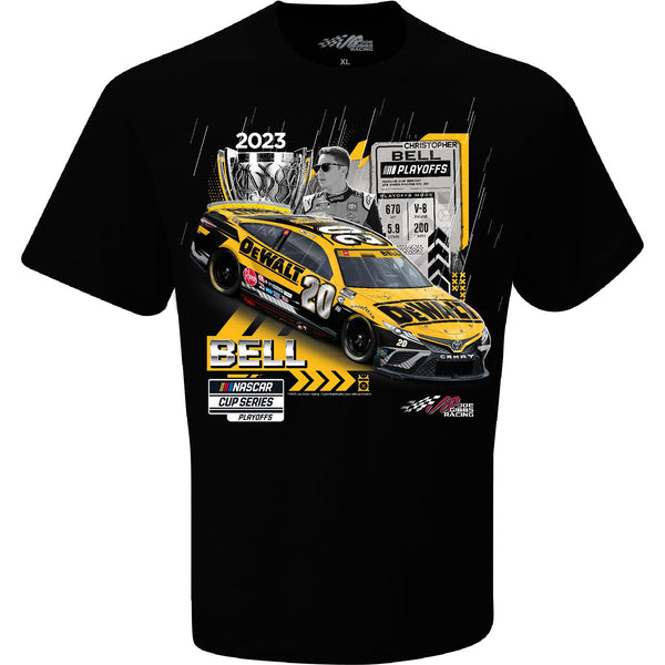 Christopher Bell 2023 NASCAR Cup Series Playoffs T-Shirt Black #20