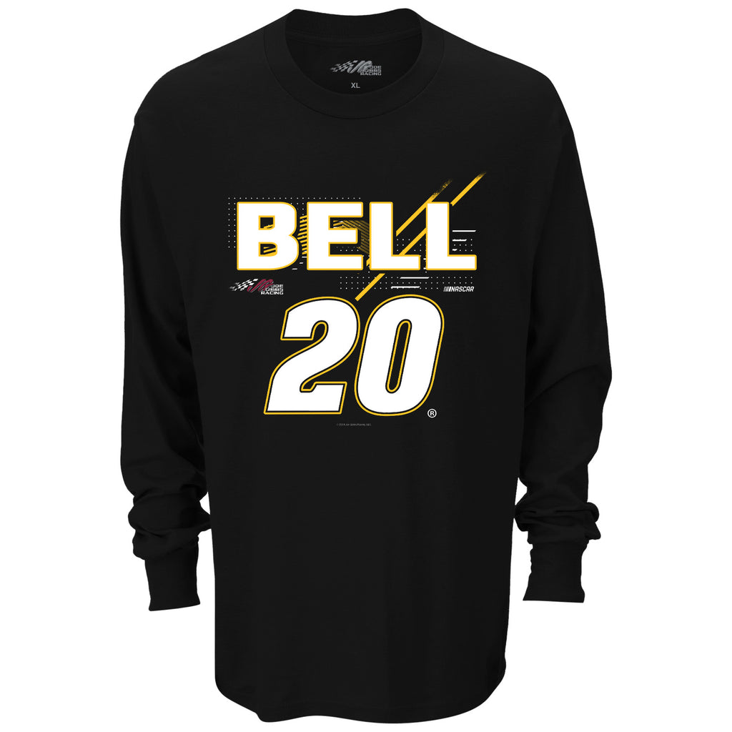 Christopher Bell 2024 Long Sleeve Name and #20 T-Shirt NASCAR