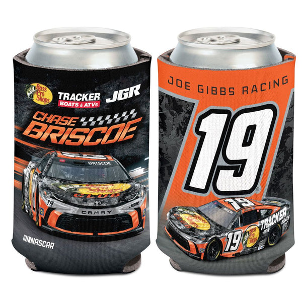 Chase Briscoe 2025 Bass Pro Shops #19 Can Hugger 12oz Cooler NASCAR