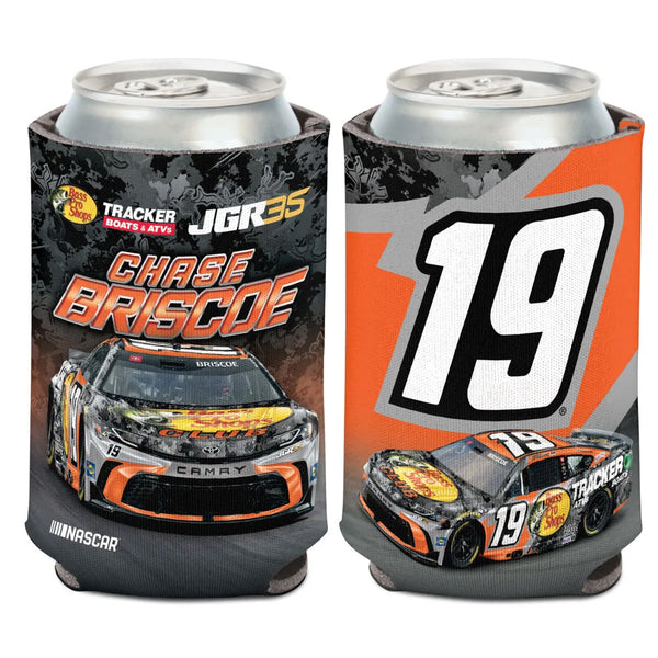 Chase Briscoe 2026 Bass Pro Shops #19 Can Hugger 12oz Cooler NASCAR