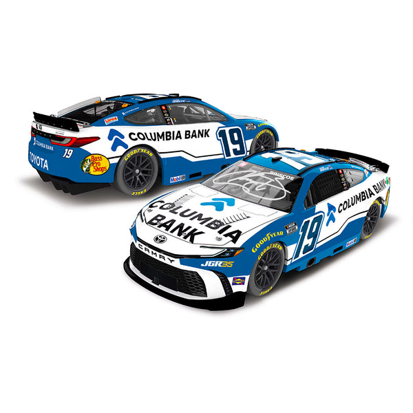 Chase Briscoe Autographed Columbia Bank 1:24 Standard 2026 Diecast Car #19 NASCAR