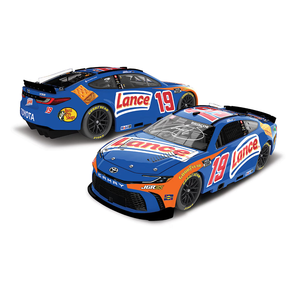 Chase Briscoe Autographed Lance 1:24 Standard 2026 Diecast Car #19 NASCAR