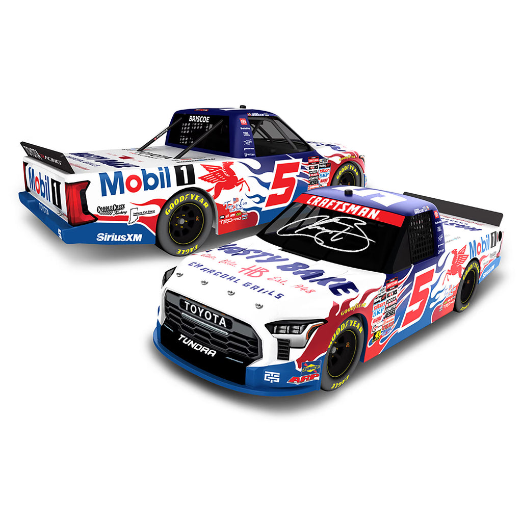 Chase Briscoe Autographed Mobil 1 / Hasty Bake 1:24 Standard 2026 Diecast Truck #5 NASCAR
