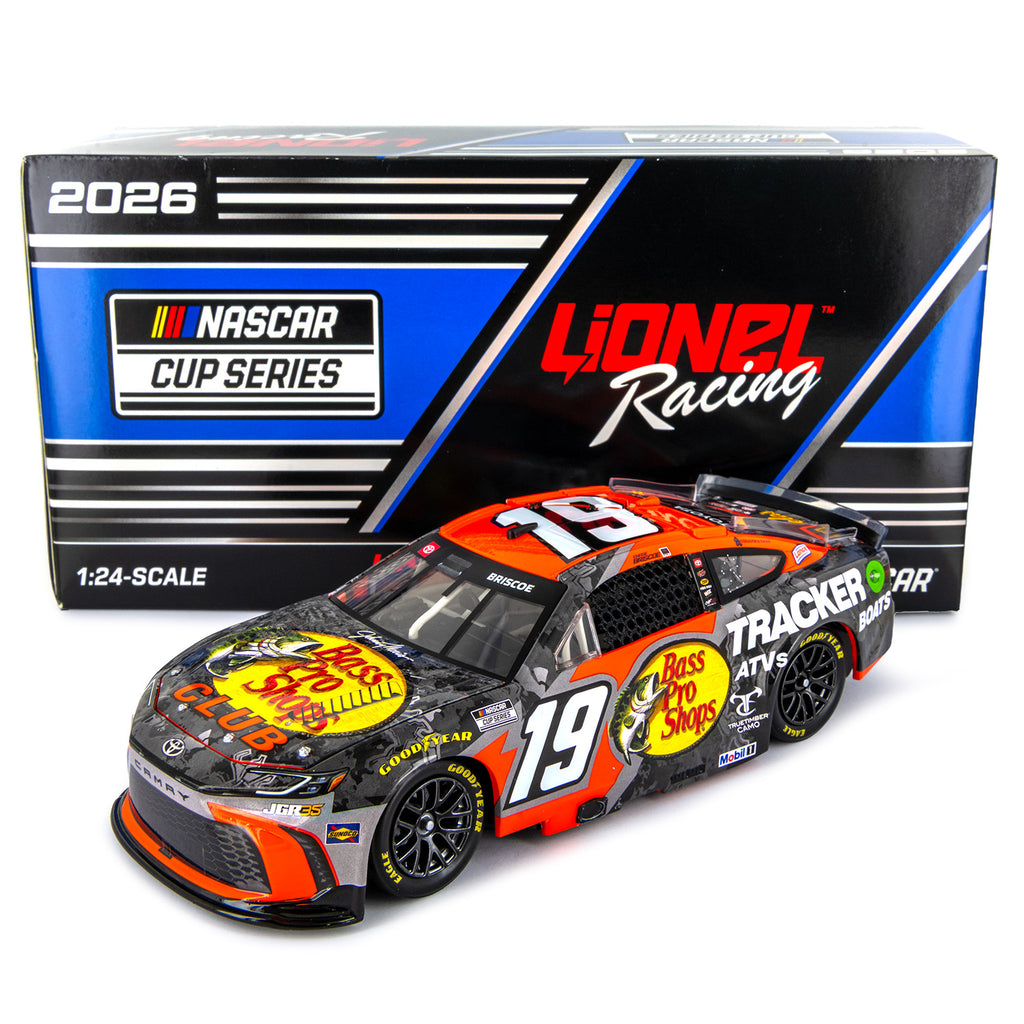 Chase Briscoe Bass Pro Shops 1:24 Standard 2026 Diecast Car #19 NASCAR
