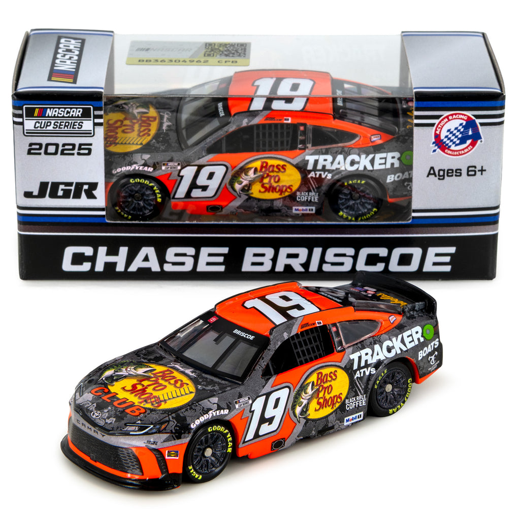 Chase Briscoe Bass Pro Shops 1:64 Standard 2025 Diecast Car #19 NASCAR