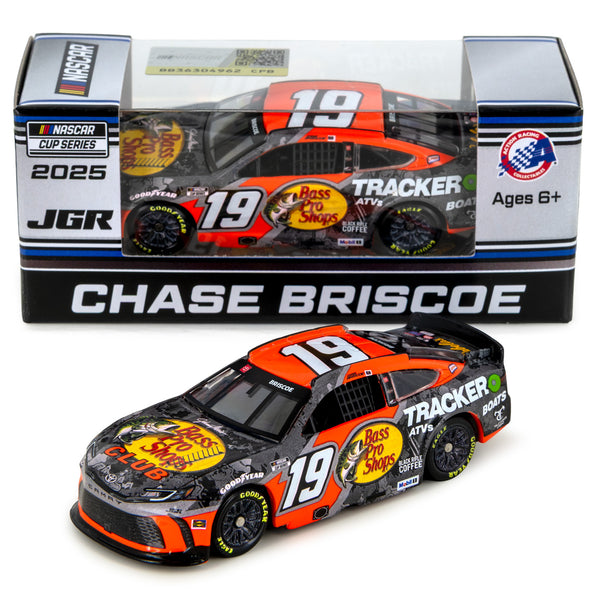 Chase Briscoe Bass Pro Shops 1:64 Standard 2025 Diecast Car #19 NASCAR