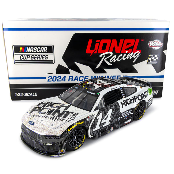 Chase Briscoe Darlington Race Win 1:24 Standard 2024 Diecast Car #14 High Point NASCAR