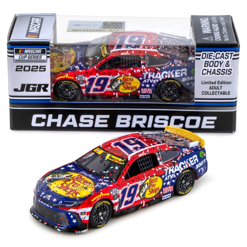 Chase Briscoe Darlington Race Win 1:64 Standard 2025 Diecast Chassis Car #19 NASCAR