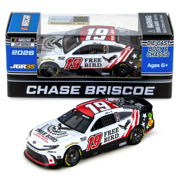 Chase Briscoe Free Bird 1:64 2026 Diecast Car #19 NASCAR