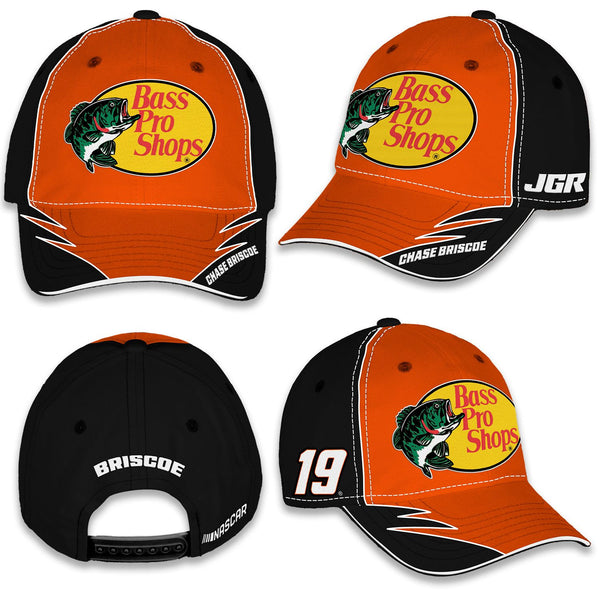 Chase Briscoe 2025 Element Sponsor Hat Orange/Black #19 NASCAR