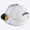 Chase Briscoe 2025 Striped #19 Mesh Hat Black/White NASCAR