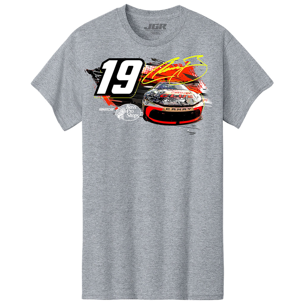Chase Briscoe 2025 Bass Pro Shops SPG 2-Spot T-Shirt Gray #19 NASCAR